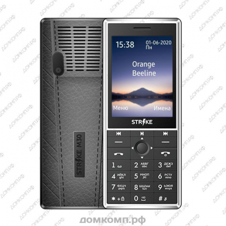 Мобильный телефон Strike M30 черный недорого. домкомп.рф